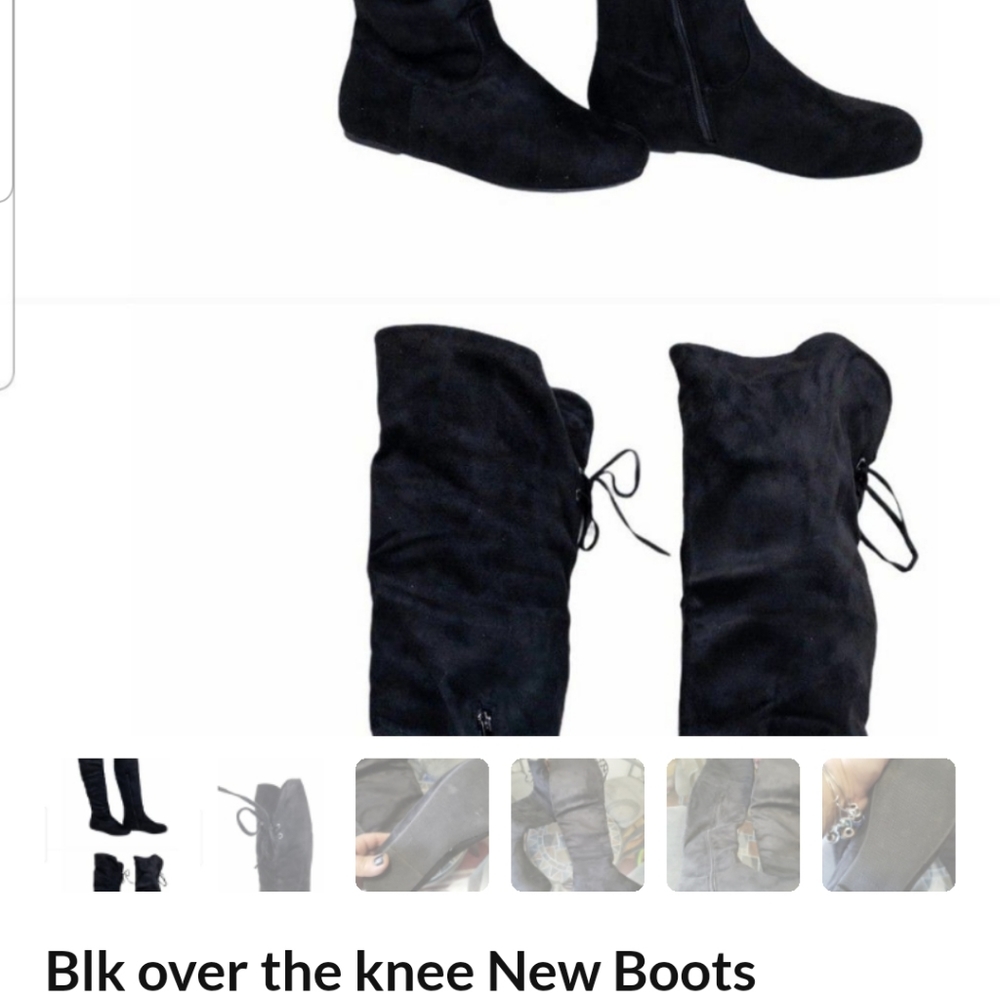 Over the knee boots